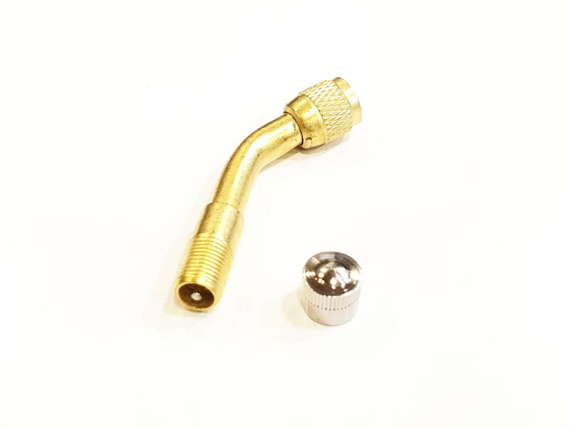 135 Degree Brass Air Tyre Valve Extension