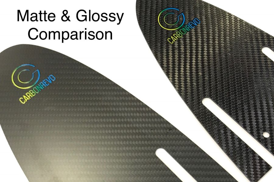 Carbonrevo Mudguard Carbon – Matte & Glossy Finish Comparison