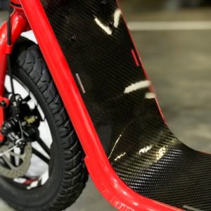 Fiido Front Splash Guard - Carbon Fibre